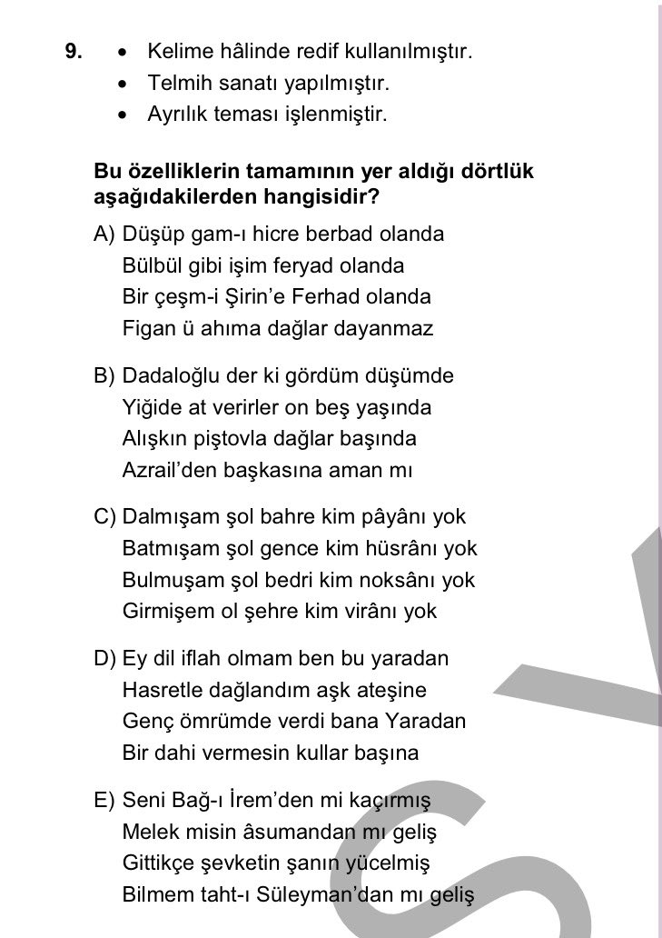 Charrmannder's tweet photo. Söz sanatları telmih diye belirtmiştim ✅
Edebi akımlar ✅
Mesnevi ✅ https://t.co/EUZphXSaET