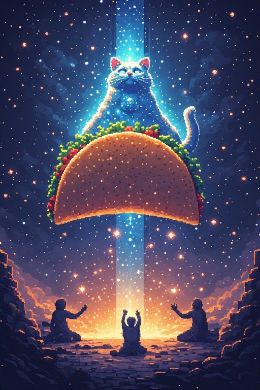 VANDANGOGO's tweet photo. @barkmeta SO, LET'S MAKE HISTORY. 

The Great Cat has spoken. The Taco has been claimed.
The universe folds in on itself once more. May your bags be filled with the perfect balance of crunch and meow.

I SAW TACOCAT WAS I.

$tacocat

82at8rsX9K4vs9pWuzxgJwWfVCnSSYNKnThGKfTqpump https://t.co/hUW1Troq2P