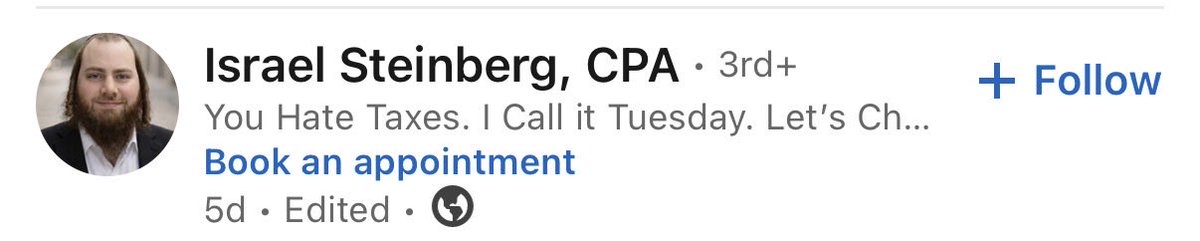 moneylineee's tweet photo. the CPA of all CPA’s #isreal #wtfamilookingat https://t.co/x73wVHh0sC