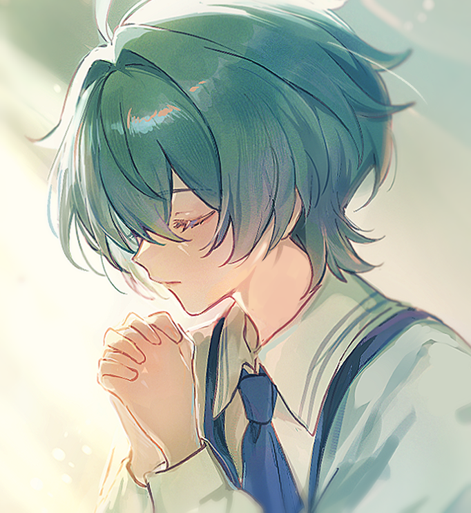 mlsysy's tweet photo. ロエ　祈り https://t.co/scQaaDT6qU