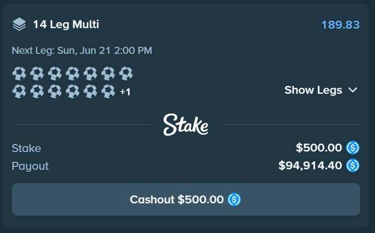 LukeTheDegen's tweet photo. I’m so due to hit a World Cup parlay. If this one hits, I’ll give $100 each to five people who comment below 👇🏻

Like + RT https://t.co/jaCA73EEyY