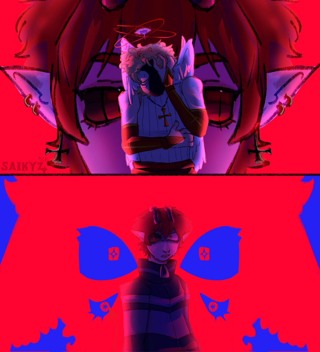 Saikyzkk's tweet photo. " Why don't I say it then? I want you all the time "
#celestialduo #Fsmpfanart #Porksoda https://t.co/IMv1BlUSQq
