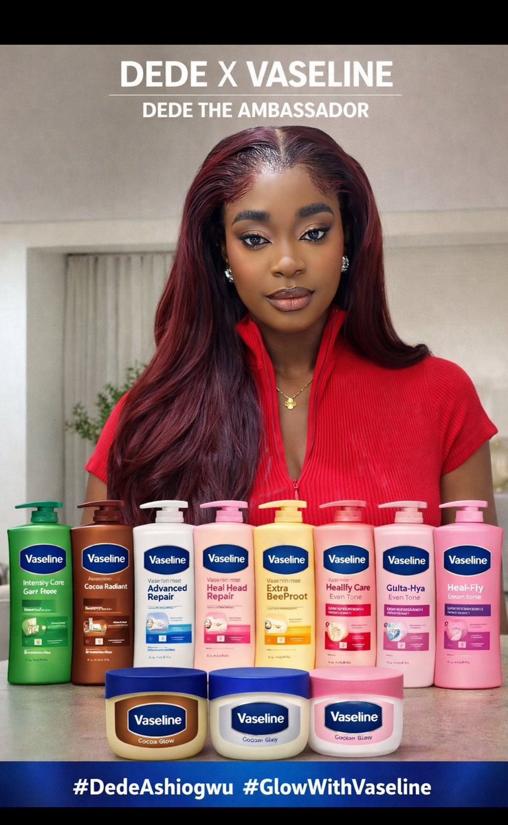 AVeryLovedHuman's tweet photo. A whole brand ambassador for Guinness and Vaseline, I'm sorry but Dede cleared your collective favs https://t.co/VKJ6kJEIlE