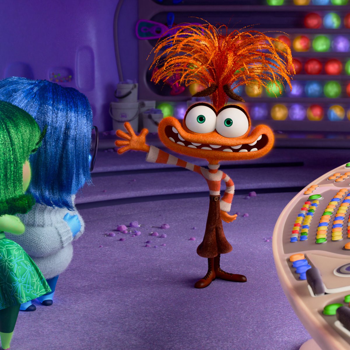 JillianChili's tweet photo. Toy Story 5 reminds me of Inside Out 2. Lilypad &amp; Anxiety both try to “protect” their kids, but end up causing more harm. Pixar is tapping into modern childhood with technology &amp; anxiety as not necessarily villains but they can have serious repercussions when used incorrectly https://t.co/2gJcoi7ceB