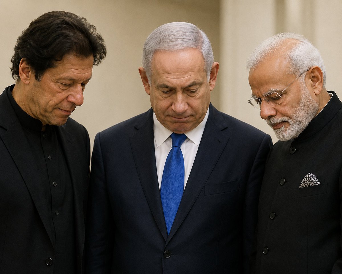 Pmln125's tweet photo. تینوں بھائی تینوں زلیل
عمران مودی اسرائیل
#imrankhan
#narendermodi
#netnyahu https://t.co/8O4QnRpeAv