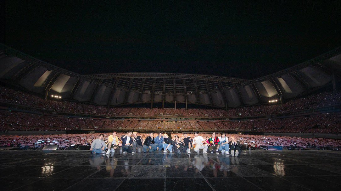 horanghaeBK's tweet photo. Seventeen last ot13 stadium concert in Korea was in Sangam stadium ( Seoul World Cup Stadium) so if they really book that stadium for the reunion then it will really be a full circle moment 🥹

If Jamsil Stadium (Seoul Olympic Stadium) is completed by then, I hope they book it because Seventeen has never performed there, and it’s the biggest stadium in Korea.