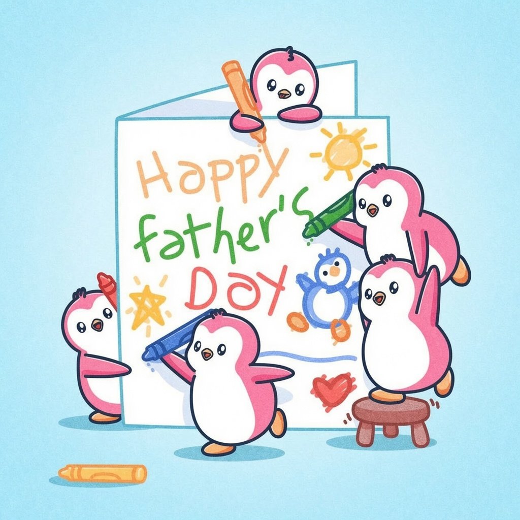PollyVibes_'s tweet photo. Happy Father's Day! 🩵🩷 https://t.co/lmo267eo3v