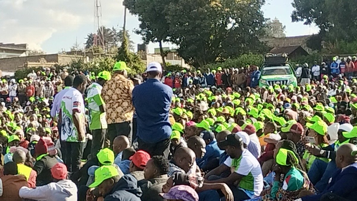 HonJamesGakuya1's tweet photo. Olkalau ni Samuel Waweru Kamau 
The zone is green na mambo ni Wantam!
Alongside @HonMejjaDonk001 @methumuhia @rigathi https://t.co/xjy8SQWK15