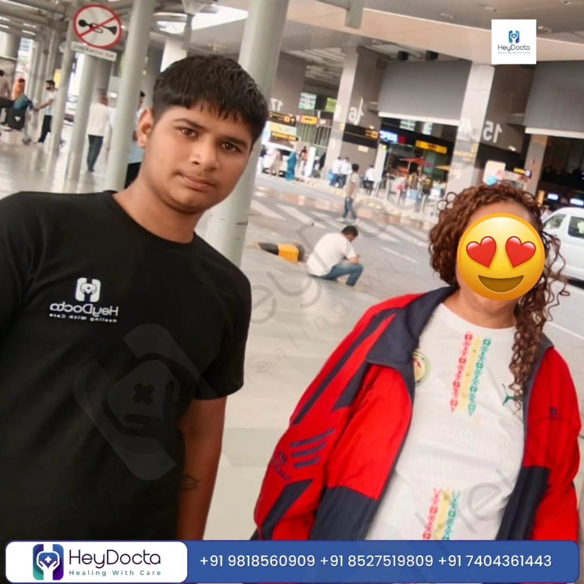 HeyDocta's tweet photo. Navigating healthcare abroad can feel overwhelming.

Our team is here to make every step easier, clearer, and more comfortable. ❤️

📞 +91 9818560909  Contact us #HeyDocta today. https://t.co/sMeRt3IInX