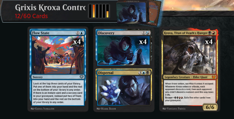 xcblazeMtG's tweet photo. #GrixisControl #Kroxa
Is there something there that wasn't there before?
#MtGA #Pioneer https://t.co/8lTLjJb8JX