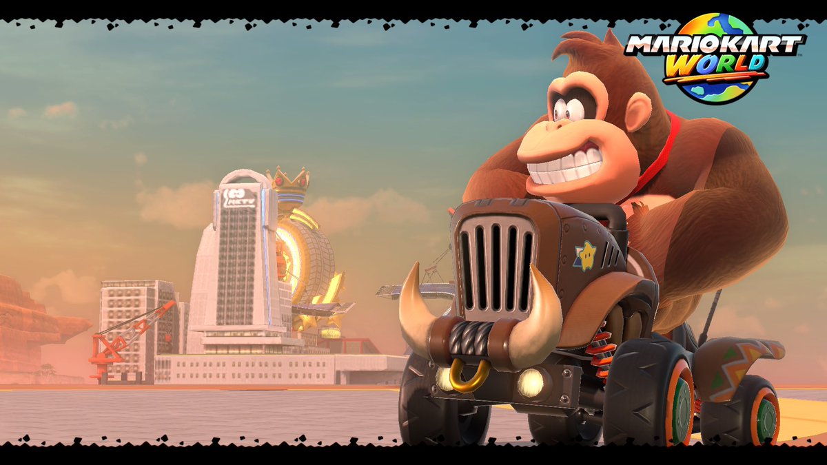 xastheus's tweet photo. Donkey Kong - #MarioKartWorld https://t.co/DizY7PH1YL