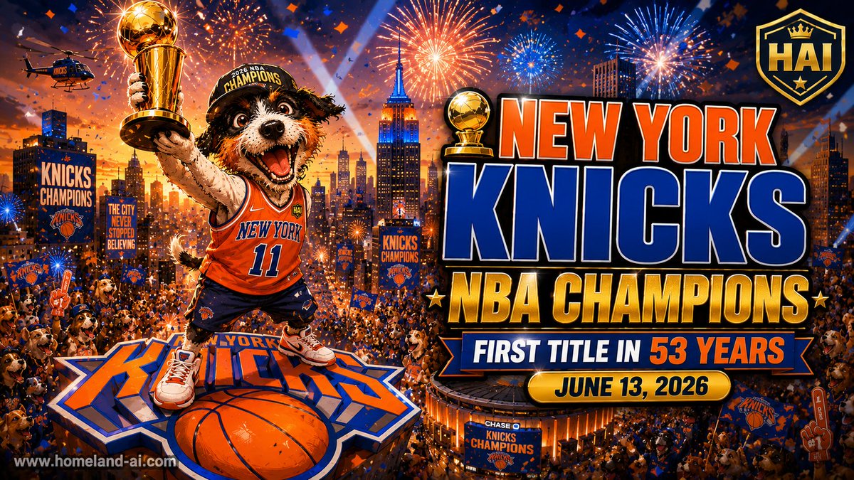 Homelandai's tweet photo. The New York Knicks Championship Run 🏆| An Epic HomelandAI Tribute #knic... https://t.co/anH9bGA7dk via @YouTube https://t.co/TroMn5U5xF