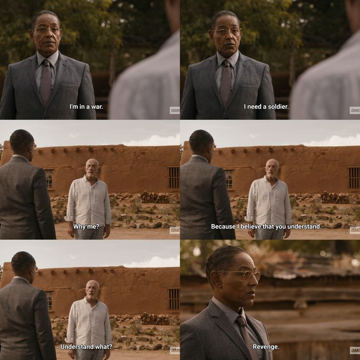 bestofsaulgood's tweet photo. Gus knew exactly what Mike needed to hear. Not money. Not loyalty. Revenge. https://t.co/s3oWYwtsb9