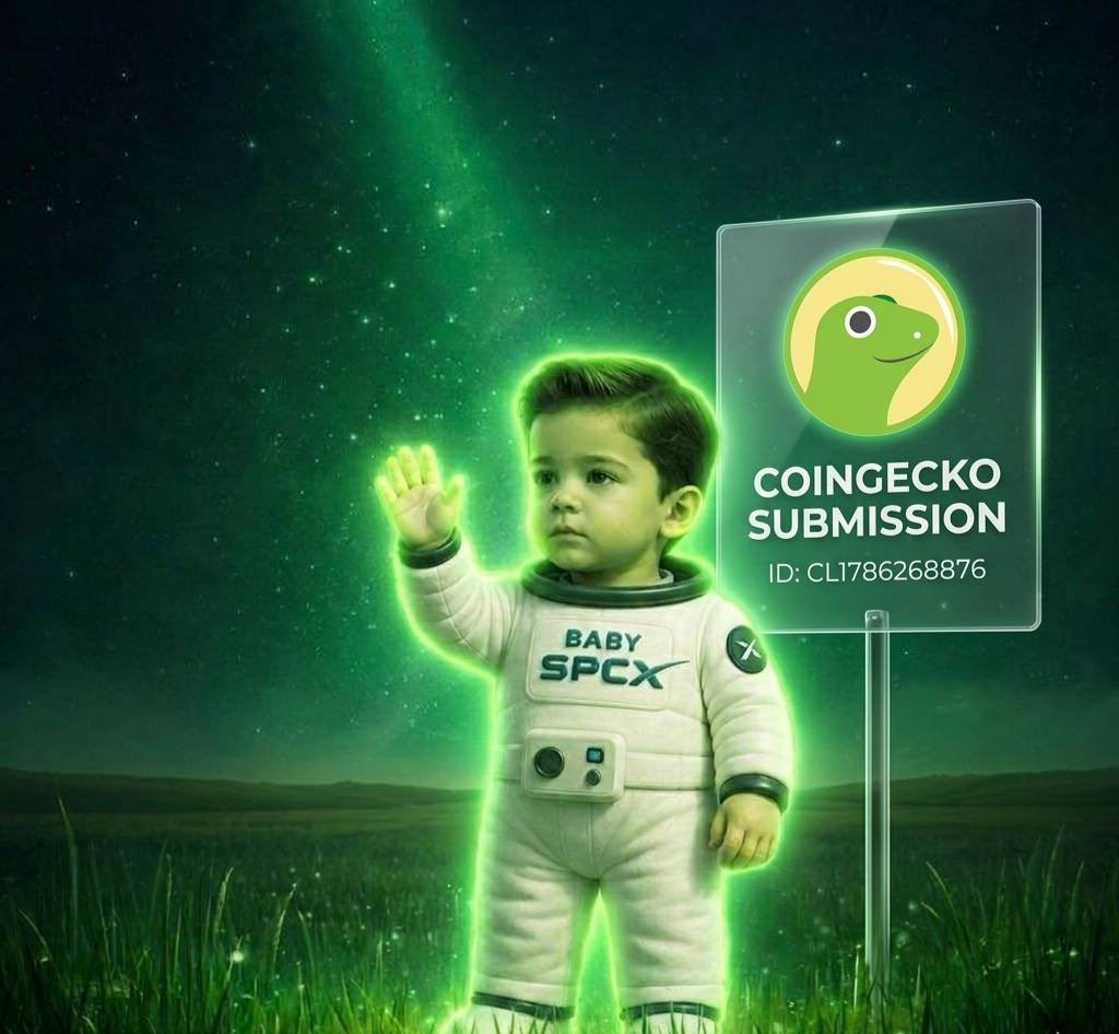 BABYSPACE_X_'s tweet photo. COINGECKO SUBMITTED 

$BSPCX is coming to Coingecko

We just submitted our request to list $BSPCX  on @CoinGecko !

 ID: CL1786268876

CMC next! 

53oAYDLmA9jL75MGbGYnrnnWydV94MU5NgaAneqWpump https://t.co/1mooMESWaL