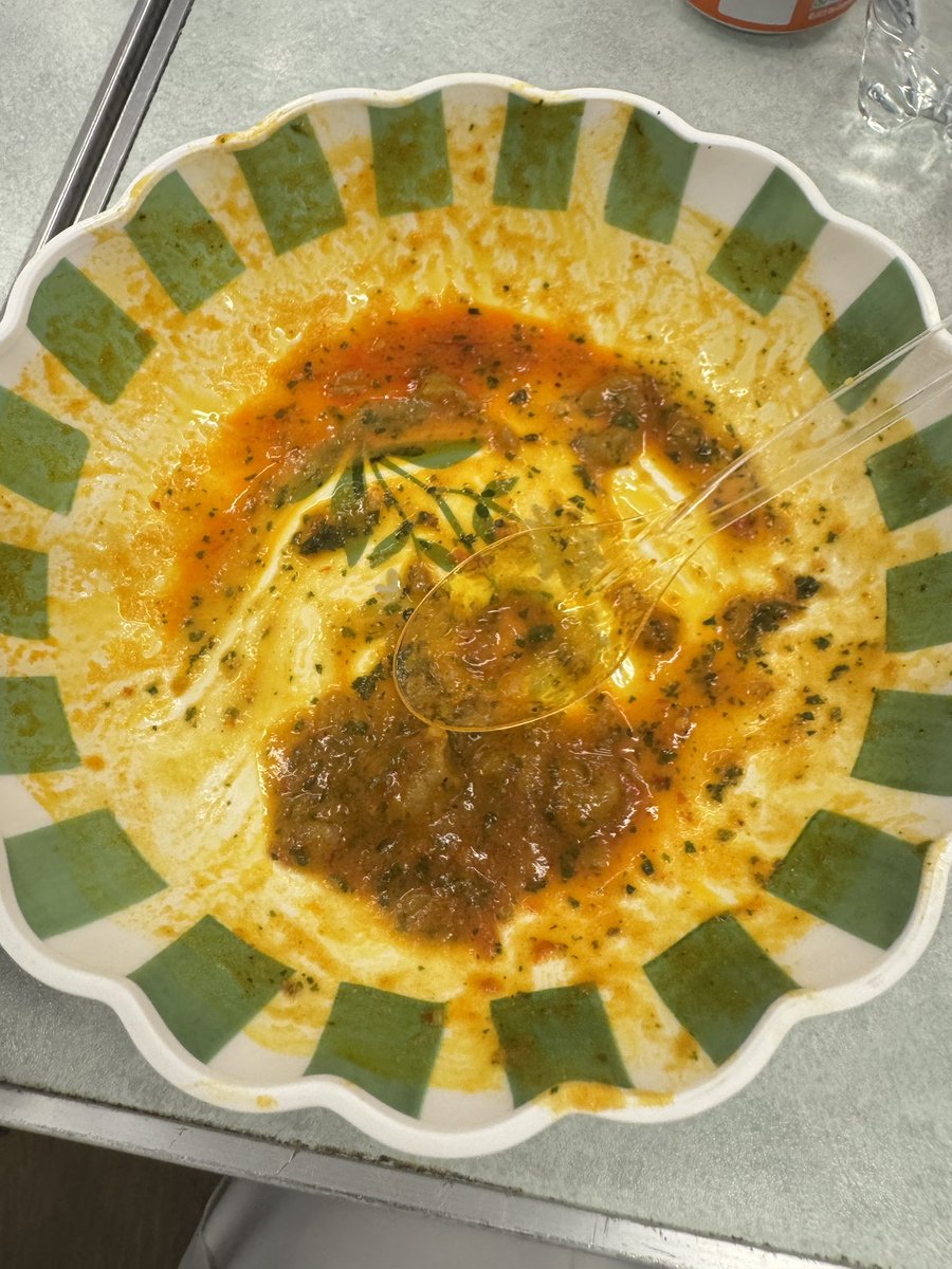 Drbensings's tweet photo. Today for the first time since I was born, I tried a popular Nigerian-Ghanaian dish: 

Amala and ewedu with some assorted. 

At first, I wasn't sure, but as I kept eating, I grew to love it and cleared my plate.😍☺️👌 https://t.co/ii0vg2PnK0