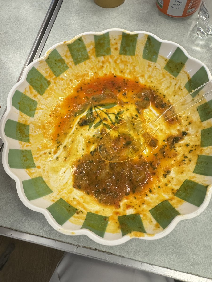 Drbensings's tweet photo. Today for the first time since I was born, I tried a popular Nigerian-Ghanaian dish: 

Amala and ewedu with some assorted. 

At first, I wasn't sure, but as I kept eating, I grew to love it and cleared my plate.😍☺️👌 https://t.co/ii0vg2PnK0