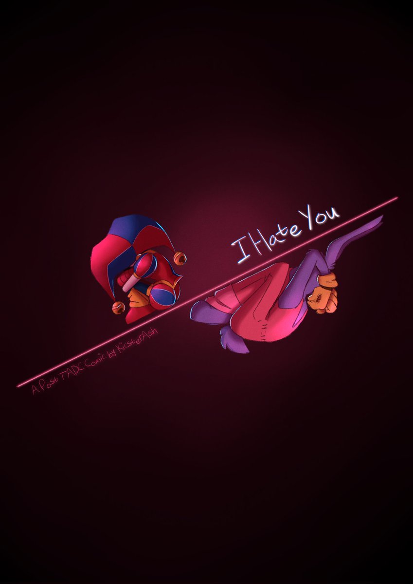 AshMichelleSims's tweet photo. I'm writing/drawing a comic series thati will hopefully begin posting soon, that takes place beginning a month after the events of the finale. This will be the first one. Stay tuned :) #tadc #tadcfanart #TADC #theamazingdigitalcircus https://t.co/62tAmFw5Hs