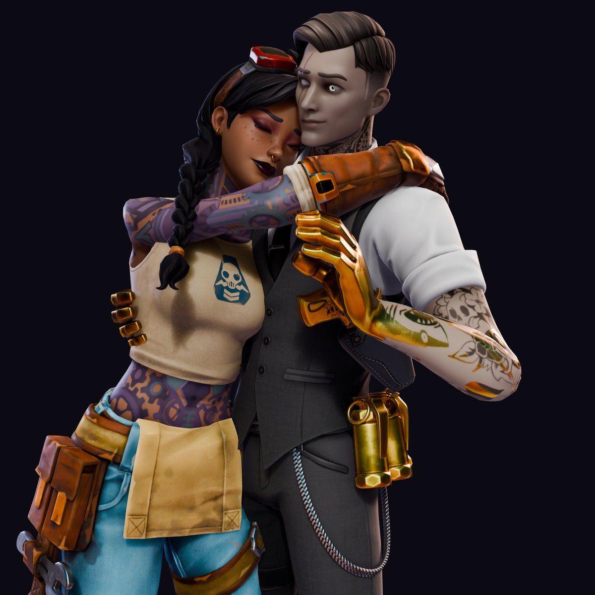 vexxspr1ng's tweet photo. Midas and Jules

HAPPY FATHER'S DAY EVERYONE!❤️

#Fortnite #FortniteArt #Fortography #FortniteFanArt #FortnitePacificBreak #FortniteJules #FortniteMidas https://t.co/0tuReSncHf