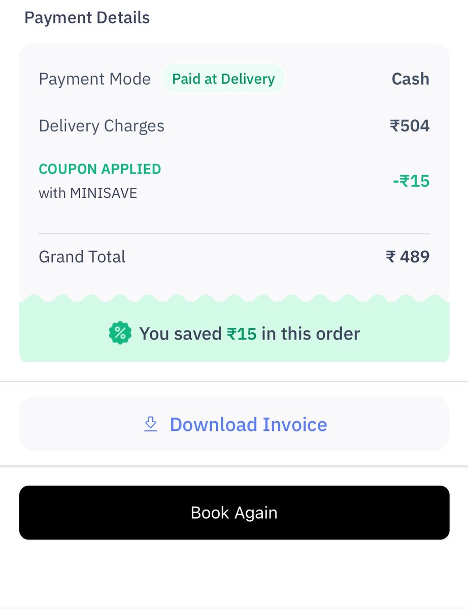 PavanYarasuri7's tweet photo. @delhivery I’ve sent a item for 489 Rs as the price but the delivery guy took 629 Rs from the receiver. I’m not even able to contact customer care for this. Pls look into this and address the issue https://t.co/Rqyc2pud3p