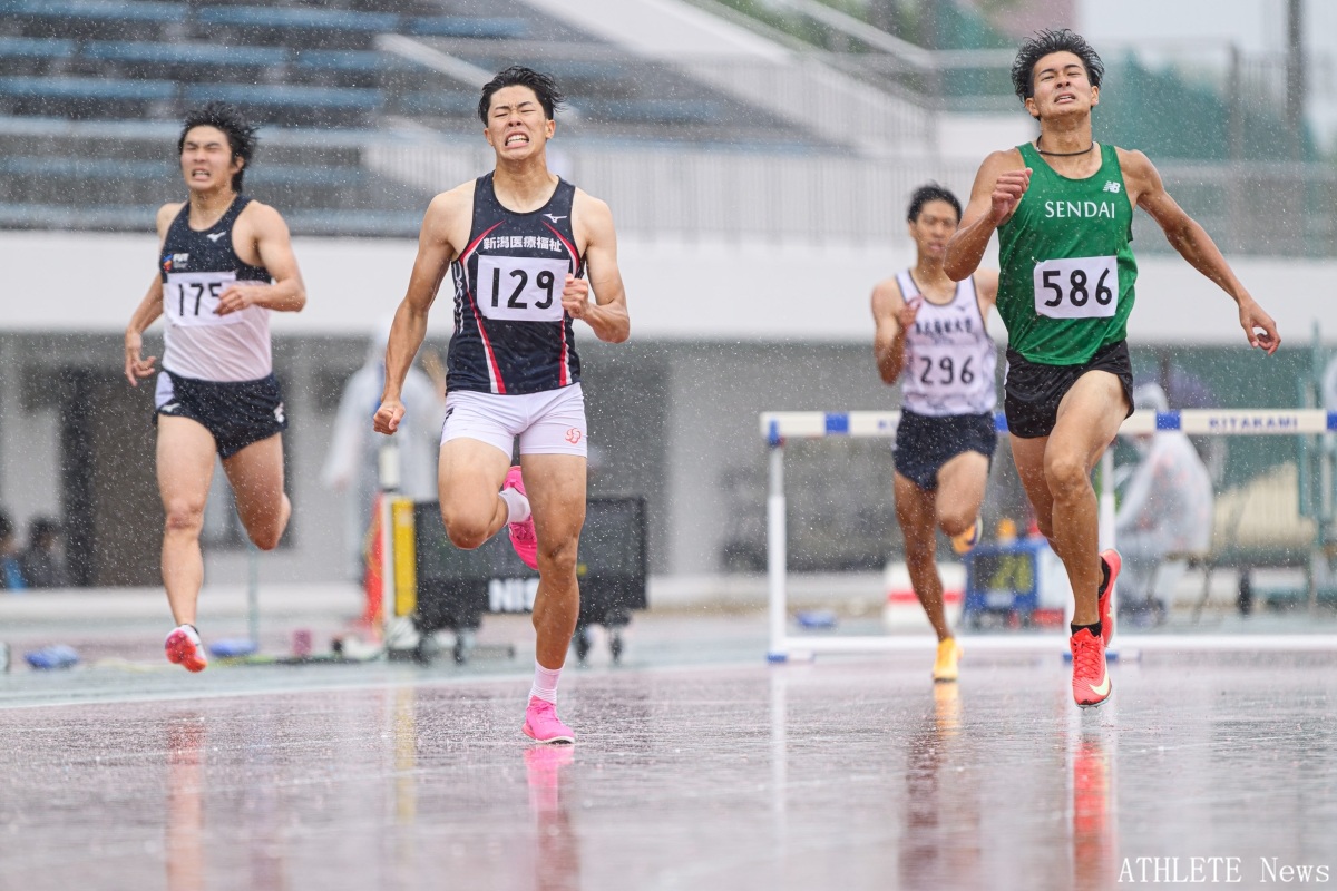ATHLETE__news's tweet photo. 第48回北日本学生陸上競技対校選手権大会 二日目
男子400mH決勝
優勝
石川惣光（新潟医療福祉大）52.05
#北日本インカレ https://t.co/zpwtvWABVI