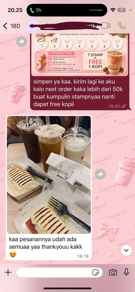setrilei's tweet photo. ☕️ PROMO KOPI KENANGAN DISKON 50% 🎉

✅ dine in / take away / delivery
✅ bisa satuan
wa: https://t.co/NPVUfVMGlz

t. wts wtb diskon bundling promo jasdor jasa order kopi kenangan kopken voc voucher murah

testi #jasdorshao https://t.co/WQbYchwMyO