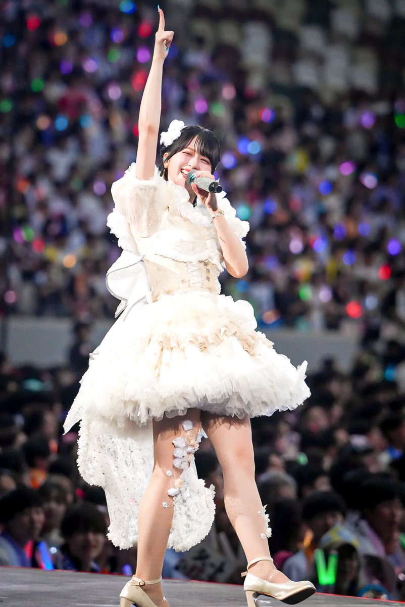 hatake_87ph's tweet photo. ＝LOVE STADIUM LIVE  6.21
「Beyond "KYUN"♡」　

『バキュン🔫🤍🤍』

#佐々木舞香(@sasaki_maika )ちゃん
#イコラブ国立
#イコラブ_カメコ https://t.co/dz3WwDRlMs