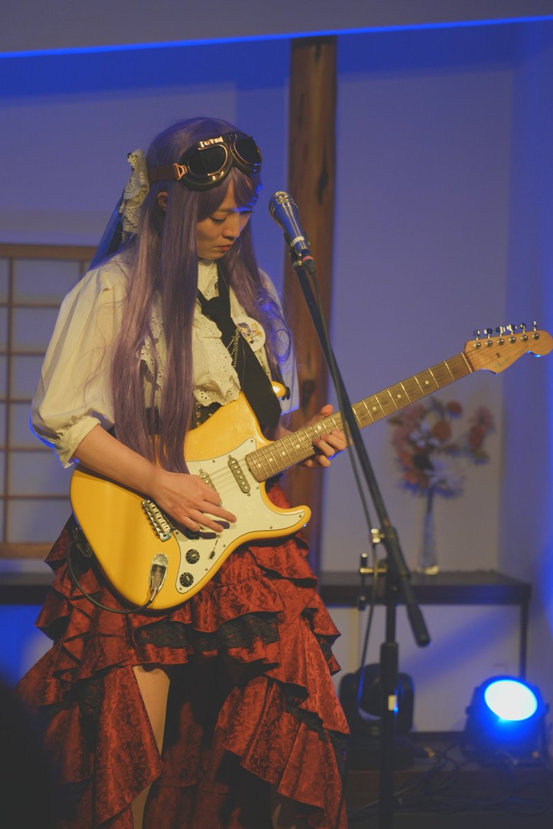 RYUDX's tweet photo. ツキミソウ @御茶ノ水パルトネール

2番手
 #伊谷亜子  #ライブ撮影  #ポートレート  #エレキごりごり https://t.co/6Vzpq8W0th
