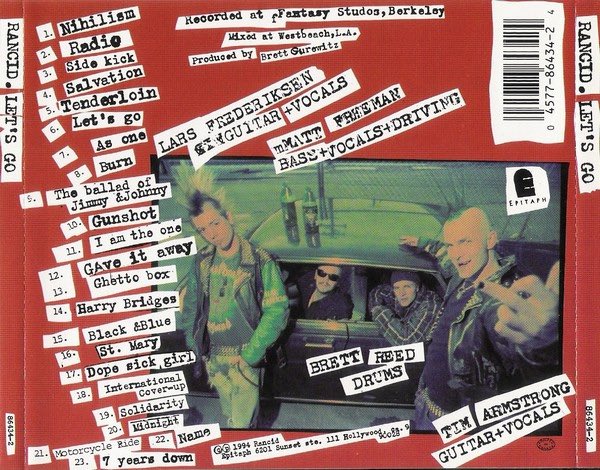 Rancid's tweet photo. Happy birthday Let’s Go 👊 🎂 https://t.co/3SQBxko1SI