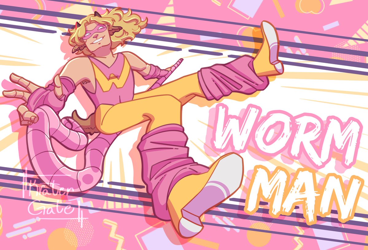 kratergate's tweet photo. the superhero we... need?

#zedaphplays #wormman https://t.co/UFchptAA0w