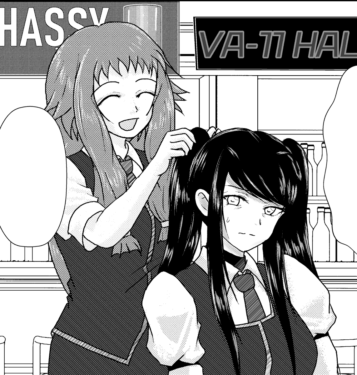 Eyu_Tatibana's tweet photo. 🍸VA-11 Hall-A 10周年おめでとうございますーーー🎉🎉🎉
この素敵な記念合同誌に、私も8P寄稿させていただいております‼️
素晴らしい作家さんがたくさん参加しておられるので何卒よろしくお願いします🙇‍♀️ https://t.co/OCx4o5SUa4