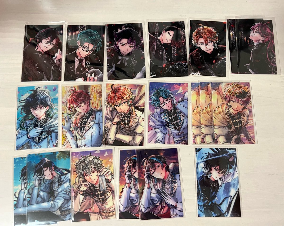 Ha_nerun's tweet photo. 【交換】 あくねこ 悪魔執事と黒い猫 クリアカード

譲）画像1枚目

求）画像2枚目

郵送にて📮
条件の良い方優先

コンプ目的で回収しております。
BlackRoseWeddingは既にコンプ済
お気軽にお声かけください。 https://t.co/ZzaFwGUjEV