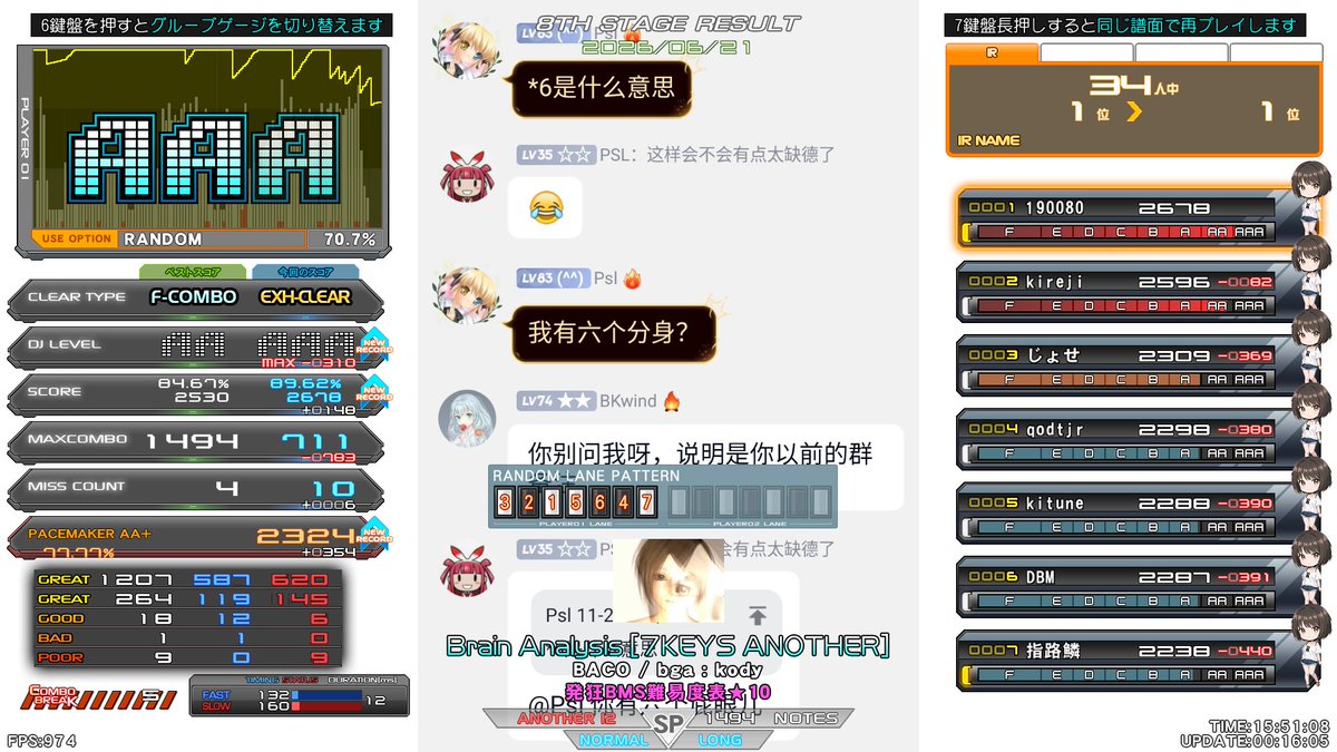 LED_oraja's tweet photo. ★10 Brian Analysis AAA
★24 PEACE BREAKER AAA https://t.co/hl76M2OTEy