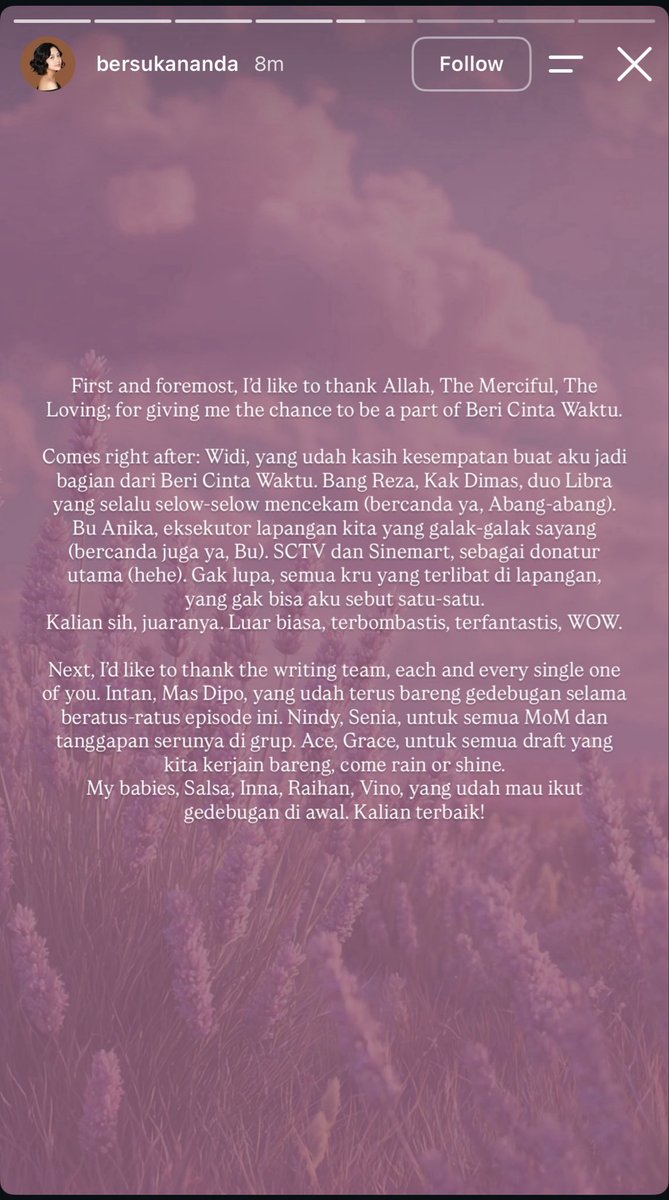 haloakusa's tweet photo. love banyak bu nanda— terlepas dari semua chaos yg ada.. BCW ngasi warna baru buat tontonan di tv🫶✨

#BeriCintaWaktu https://t.co/8H788lrvVF
