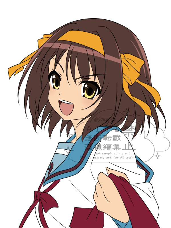 soumiya_11's tweet photo. ハルヒ20周年の年だったんだね https://t.co/ErsbD2u5vU