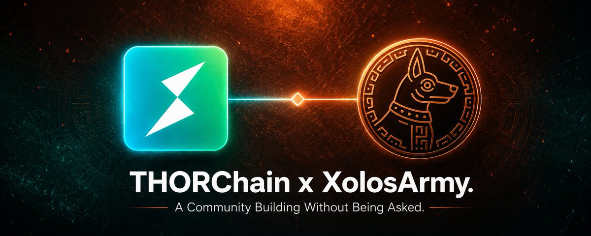 Danxia_Capital's tweet photo. 🧵@THORChain held its weekly community spotlight, and this one had a real community story behind it.
@patriotsounds and @KentonC137 sat down with Fernando from @xolosArmy, the team working to bring $XEC, also known as eCash, onto @THORChain.
No foundation backing. No official mandate. Just a community that decided to build it themselves.
Here is everything that was discussed. Read till the end! 👇