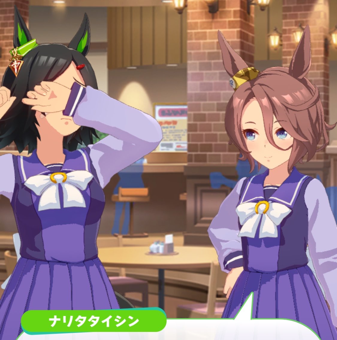 0343PK's tweet photo. ﾁｹｯﾄ「タイシンのとこにブルボンいるからドゥラはチームWでもらうからね！」

ﾀｲｼﾝ「いいよピサとジェニュインはうちに加入したから」 https://t.co/LsI7zLcoyP