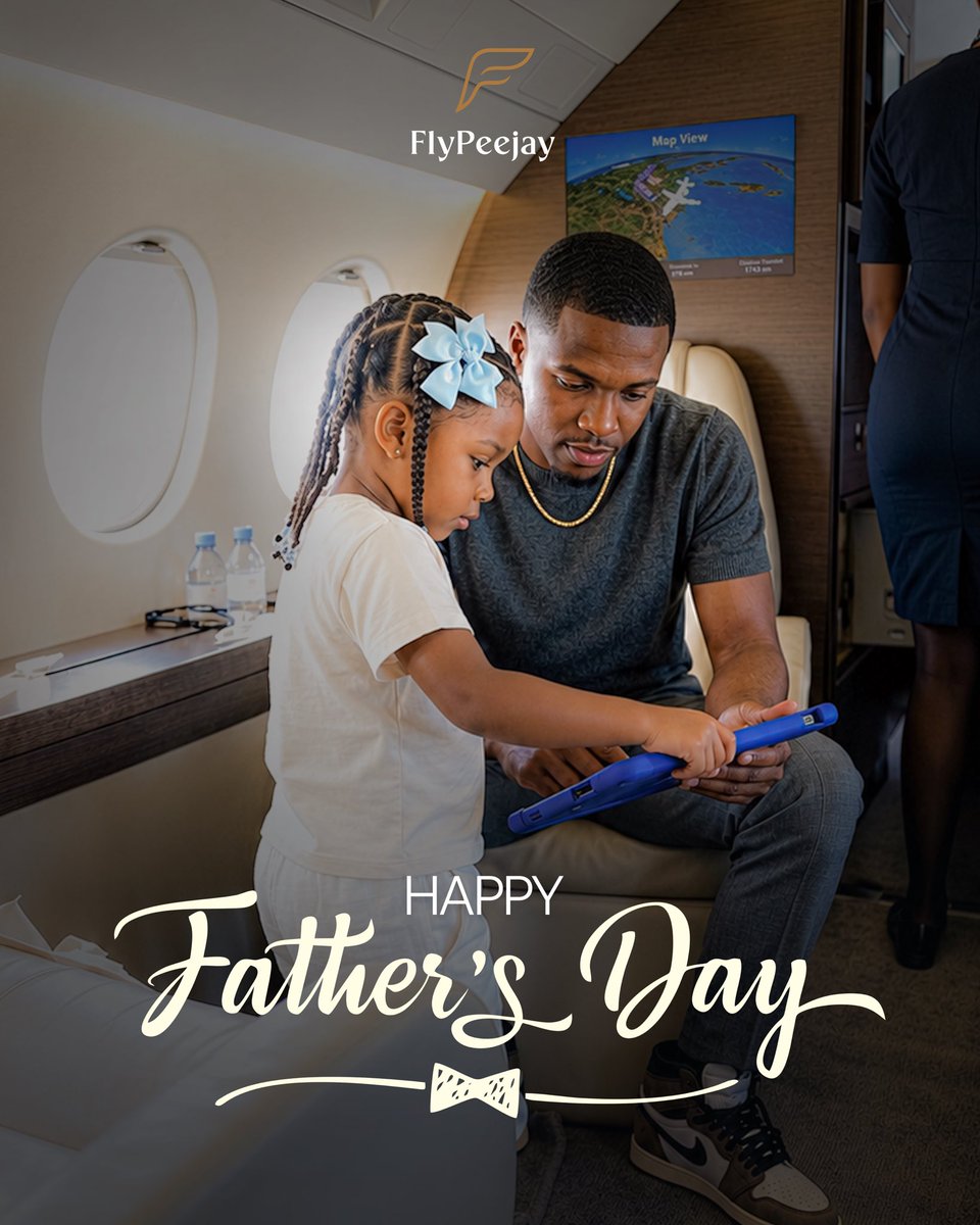 flypeejay's tweet photo. The greatest luxury in life is the time we spend with the ones who matter most. 

Today, we celebrate the fathers and father figures who go above and beyond to protect, guide, and elevate their loved ones.

Happy Father’s Day from all of us at FlyPeejay. https://t.co/7locpo5Nl6