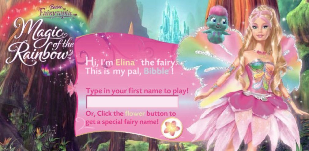 reminiscinbby's tweet photo. old barbie website >>> https://t.co/YLZGXoK5Qo