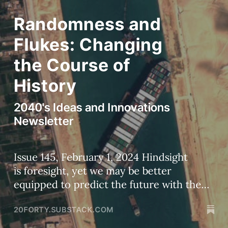 novakkevin's tweet photo. Randomness and Flukes: Changing the Course of History, 2040’s Ideas and Innovations, Issue 145
#random #chance #innovation #problemsolving #situational #leadership #forecasting #foresight #history #moments
https://t.co/kBzb3xaGPF https://t.co/eDHxJwXE8w