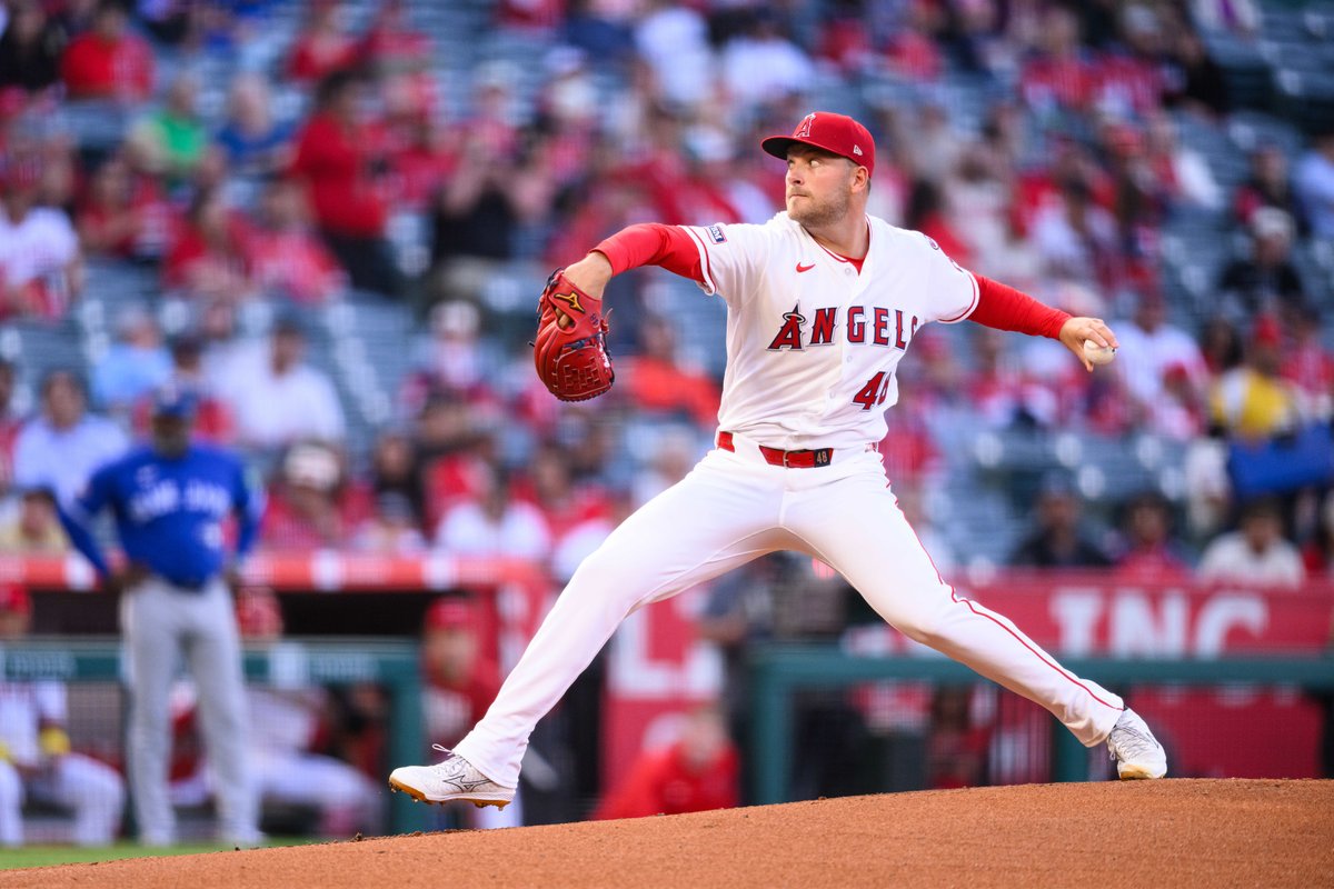 UnderdogMLB's tweet photo. Nightengale: If the Angels wanted to trade Reid Detmers they could demand a package "greater than the one the Tigers will receive" for Tarik Skubal. https://t.co/rbN52024Xd