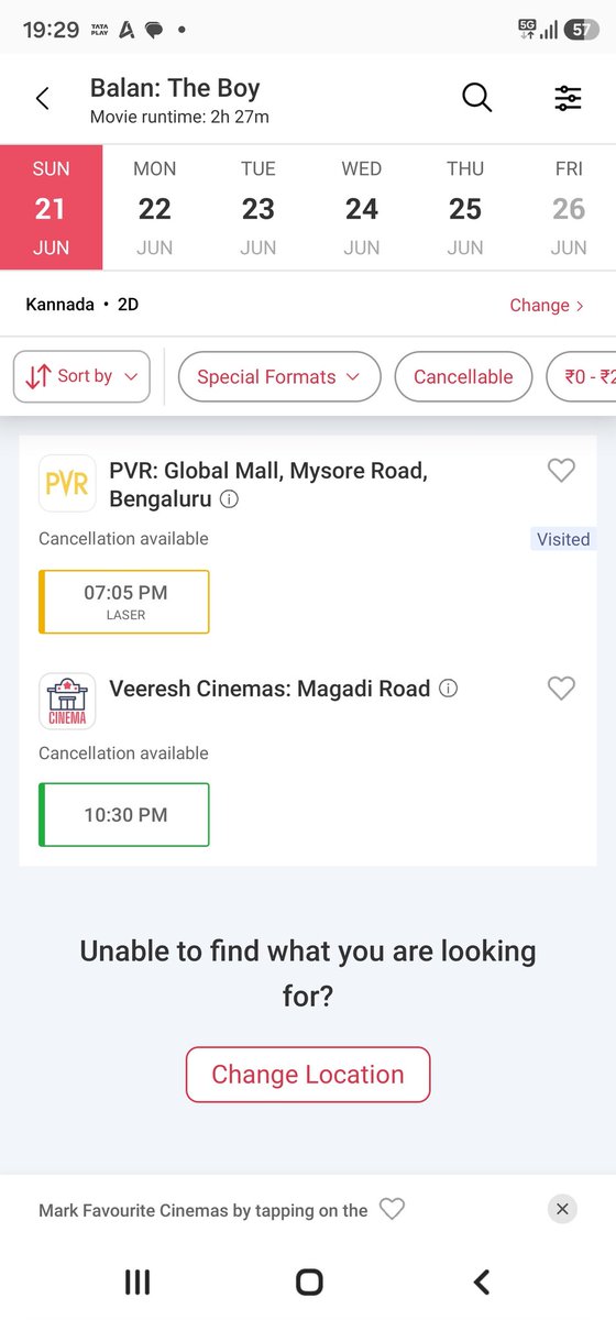 HarshaTR10's tweet photo. ST: #Balantheboy Heartening to see full house to a dubbed movie. Dubbing is good. Kannada consumption is increasing, need more movies consistently. #kannadadubbing https://t.co/aCqrhOeDWB