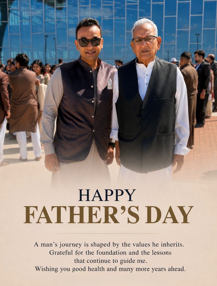 furqa1980's tweet photo. A man’s journey is shaped by the values he inherits. Grateful for the foundation and the lessons that continue to guide me. Wishing you good health and many more years ahead. 

#FathersDay https://t.co/iam5ZbFUP5