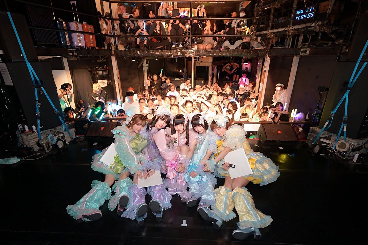 exclamationIDOL's tweet photo. ｡*⑅୨୧┈┈┈┈┈┈┈┈┈୨୧⑅*｡

えくすくらめーしょん！

3年半の間 応援していただき
本当にありがとうございました！！
~2026.6.21. @代々木labo

えくしょんだいすき♡

｡*⑅୨୧┈┈┈┈┈┈┈┈┈୨୧⑅*｡ https://t.co/O7lZpfiHlq