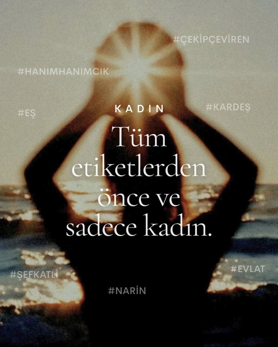 kikwellbeing's tweet photo. Her kadının kendini özgürce tanımlayabildiği; nasıl görünmesi, nerede durması, ne kadar konuşması gerektiğinin tartışılmadığı ve var olma mücadelesi vermek zorunda kalmadığı güneşli günlere…

Bu mesaj hangi kadına gidiyorsa, kalbinden öptük.

Sevgile... https://t.co/hbDjcOESqC