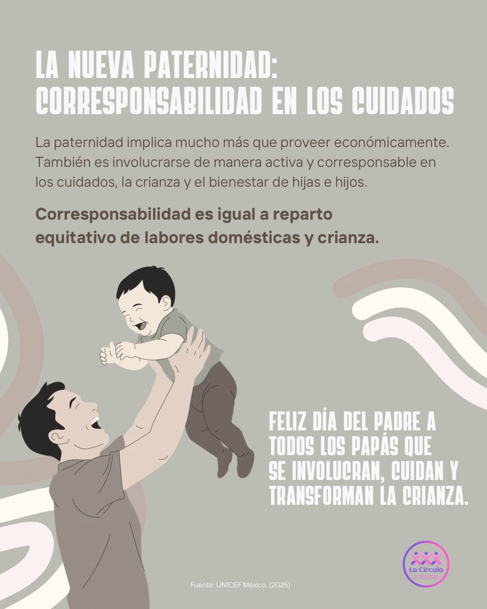 CirculoAnalisis's tweet photo. 💜 Avanzar hacia licencias más amplias y políticas laborales corresponsables beneficia a las familias, fortalece los cuidados y contribuye a una mayor igualdad entre mujeres y hombres. https://t.co/qQNF4J5Q00