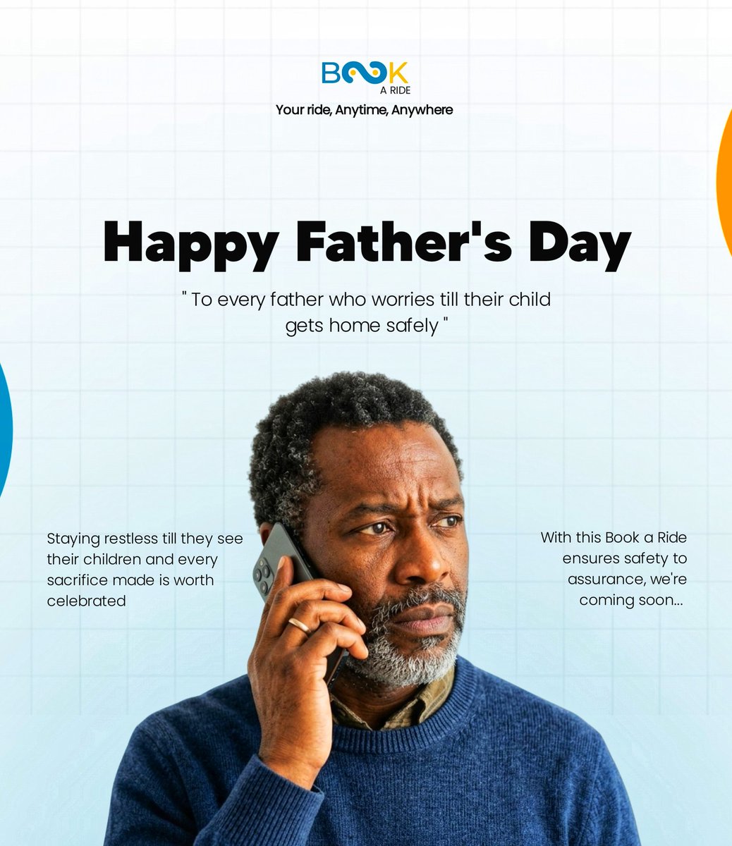 bookaride01's tweet photo. Happy father's Day,
To every father out there,who is always worried about their children, who look over their children with tender care and love,we celebrate you!!!
#happyfathersday
#Bookaride https://t.co/htD0fNlqOX