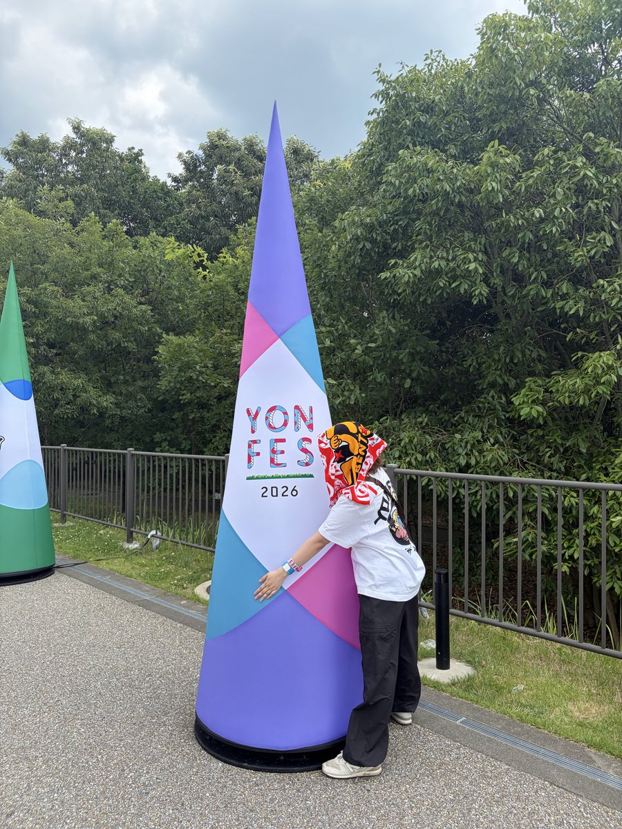 ayanope__'s tweet photo. YON FES 2026 day2
いろんな音楽をあびれて楽しかった〜余韻！
10周年おめでとうございます💖
来年も再来年もYON FESが永久に永久に続きますように https://t.co/e0PFkG166n