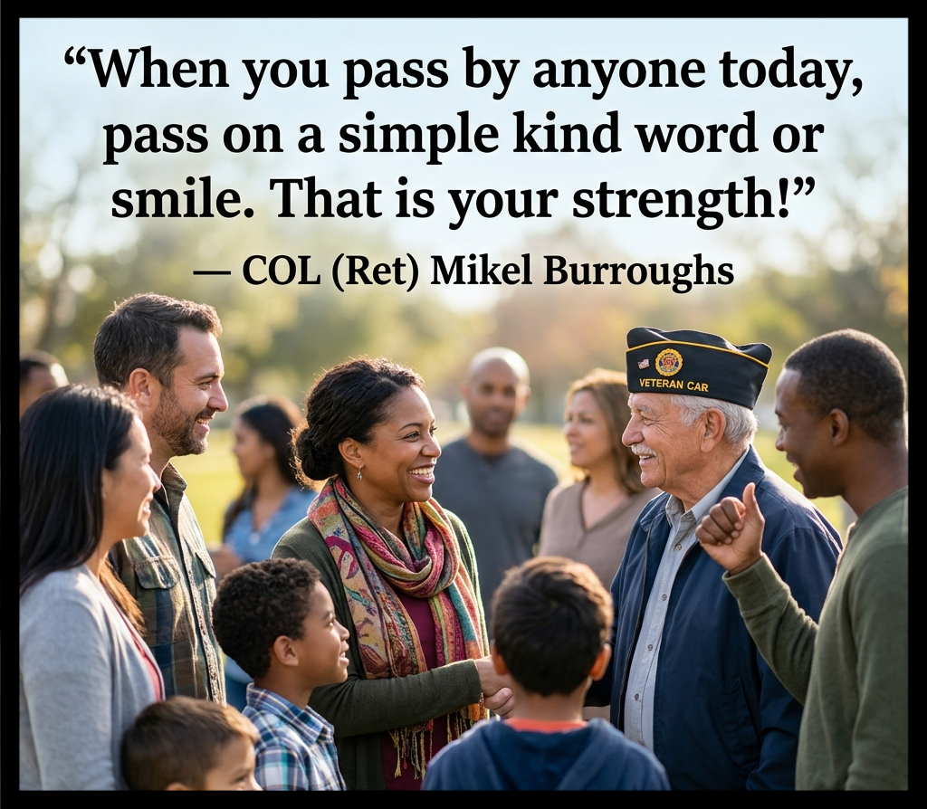ColretMikelB's tweet photo. https://t.co/lhU0TDHLHN
The “Colonel’s” VFV Motivational/Inspirational Quotes & Message of the Day!
Good “Sunday & Father’s Day” Morning “Band of Brothers & Sisters, Connections, Friends, Warriors, & Patriots!” — June 21, 2026
Today’s Message is: “Pass Day!” Why Not?
#Pass https://t.co/VHZwpo1k0D