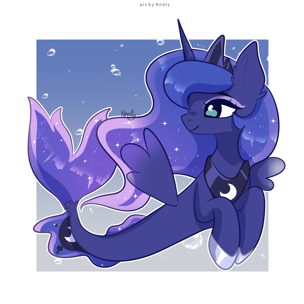 Day 292 of drawing Princess Luna #mlp #mylittlepony #dailyluna