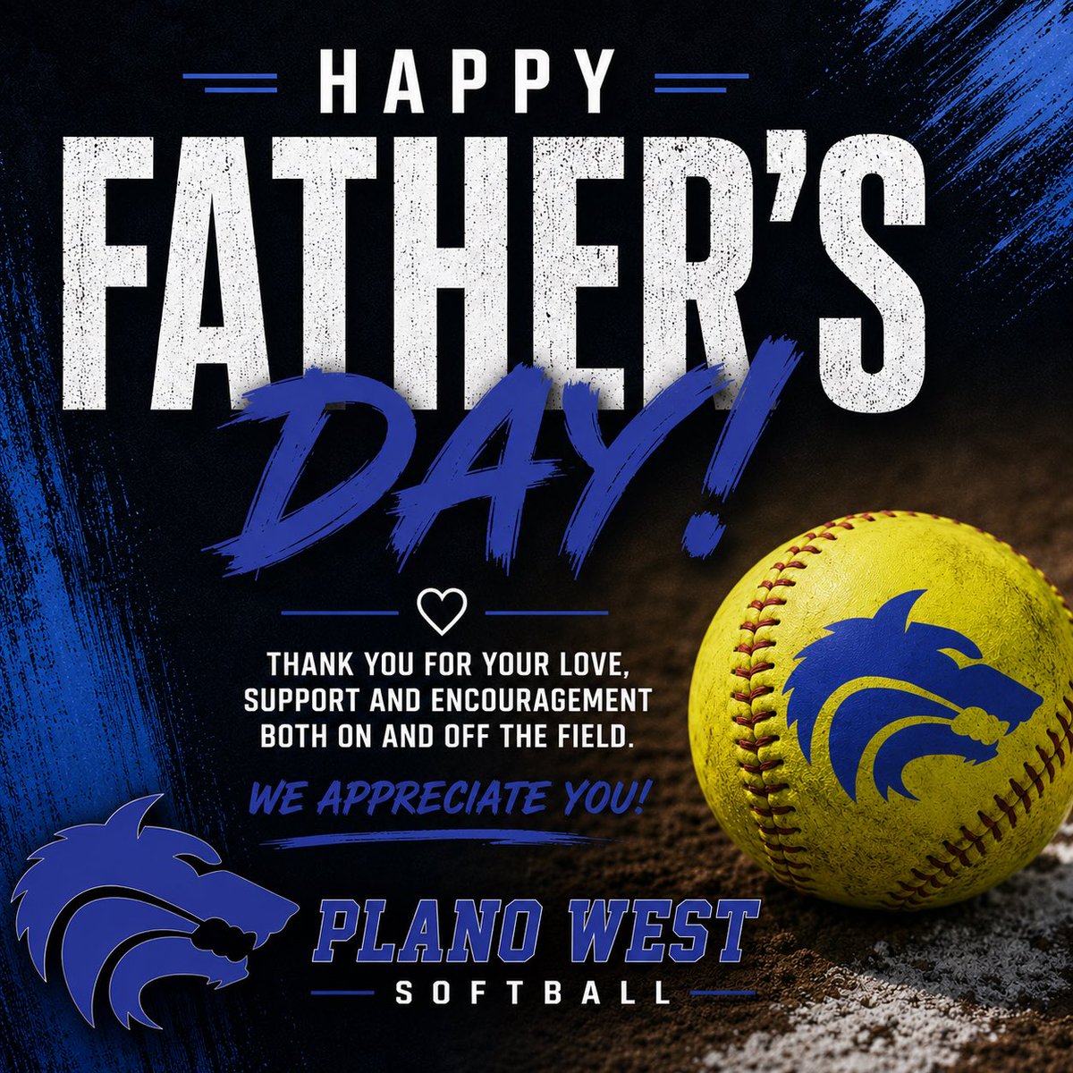 PWSH_Softball's tweet photo. Happy Fathers Day to all the dads and father figures for you endless support, encouragement, and love! We appreciate all that you do for Plano West Softball!! πΊπ₯π #softball #planowest #planowestsoftball #fathersday https://t.co/QqUclTapi6